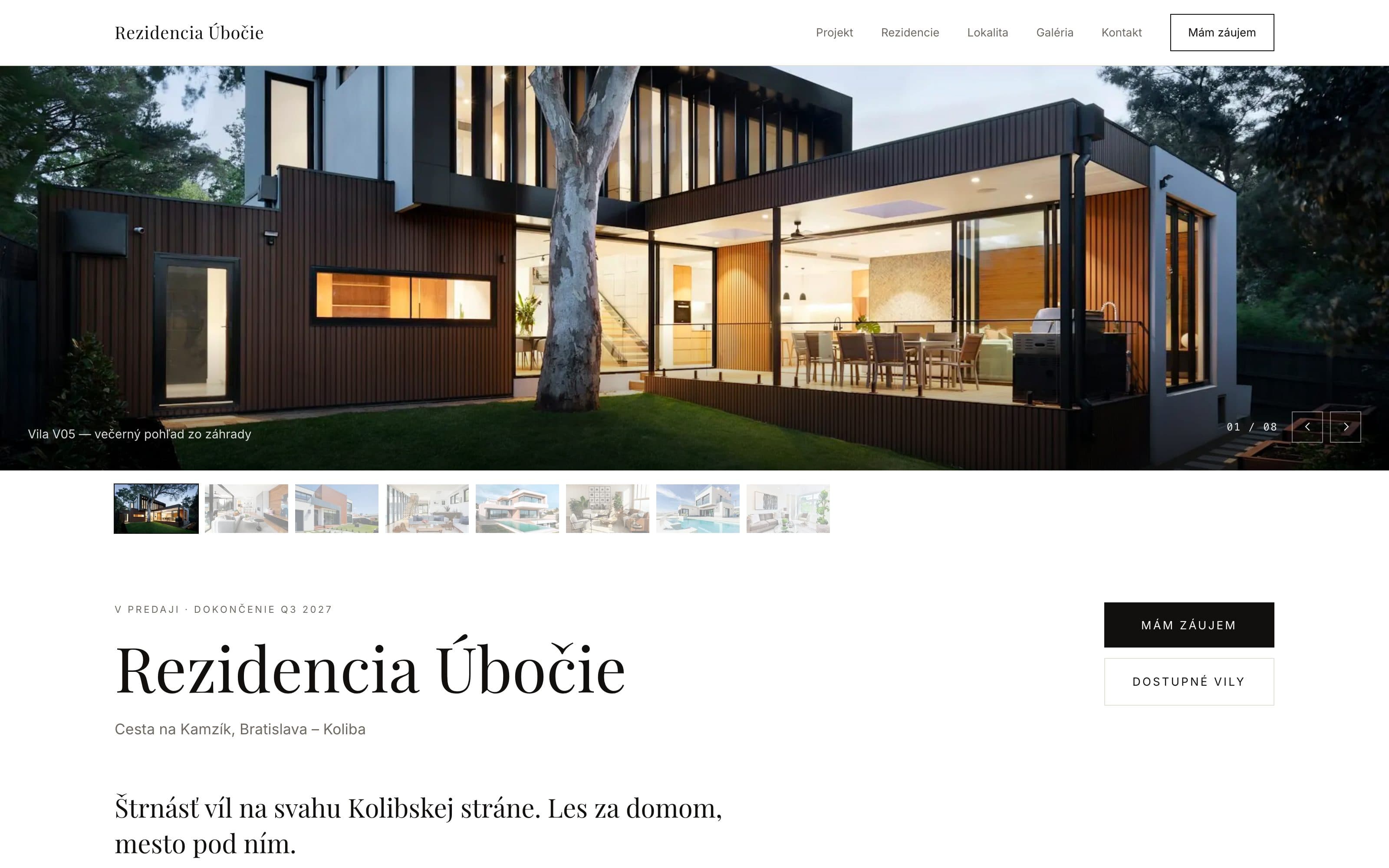 Rezidencia Úbočie